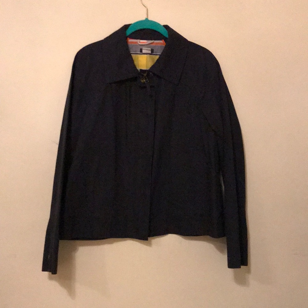 J.Crew navy light weight jacket